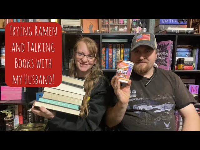 Trying Campfire S’mores Ramen & Talking Books with my Husband!!