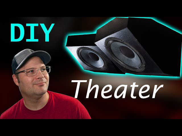 How to build $3000 Atmos Speakers for $600! - JTR 110HT Inspired - The Presence 10