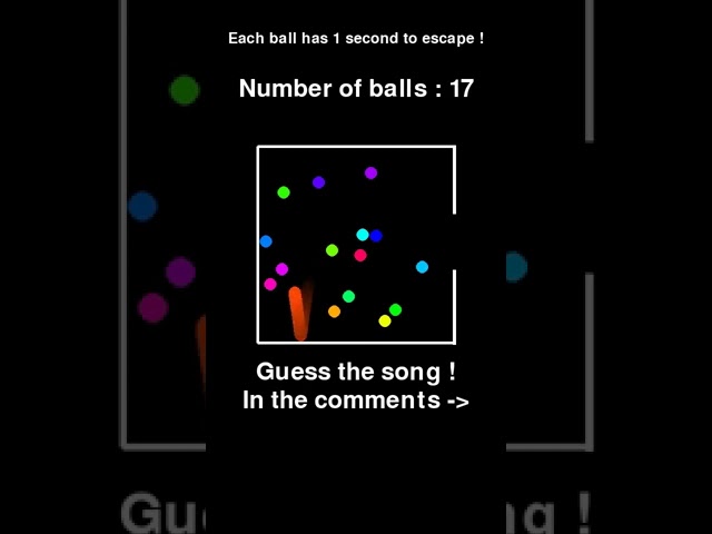 Bouncing Ball Mystery Melodies N°1130 #shorts