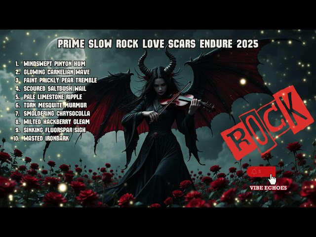 Prime Slow Rock Love Scars Endure 2025 | chill slow rock healing | slow rock acoustic tears