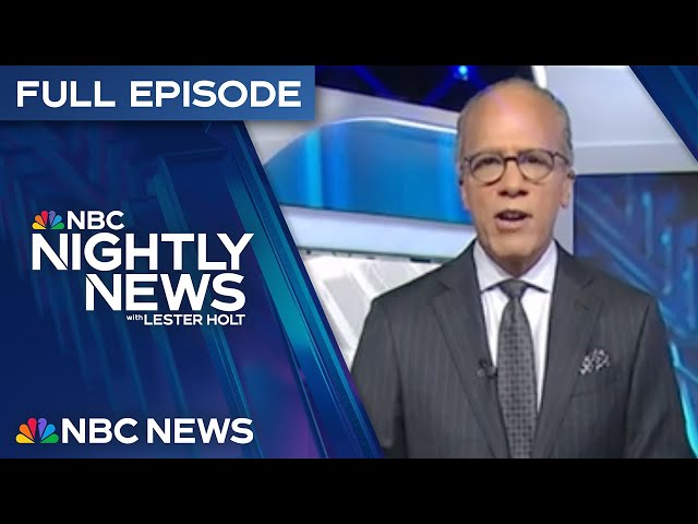 Nightly News Full Episode - March 3