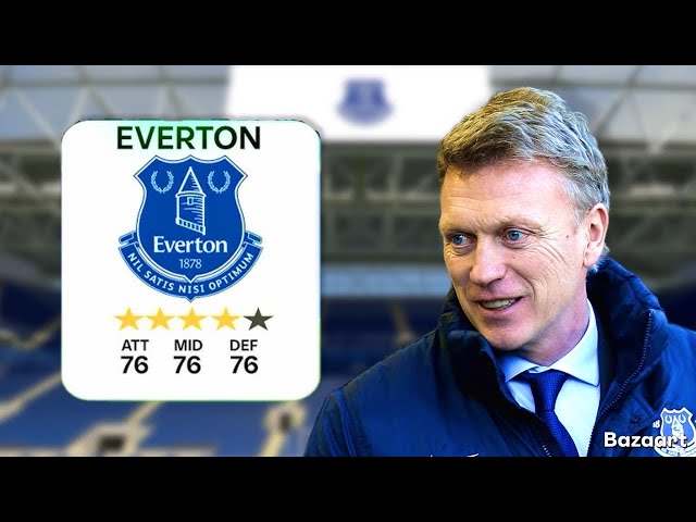 David Moyes Everton Rebuild FC25