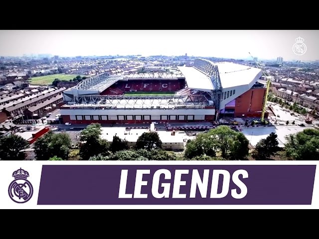 Real Madrid Leyendas to face Liverpool FC Legends at Anfield!