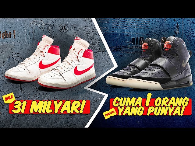 7 Sepatu TER-LANGKA SEPANJANG MASA