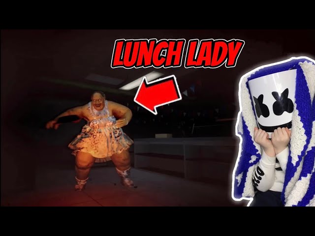 SOMETHING WRONG WITH MY LUNCH LADY.. **SCARY GAMEPLAY**