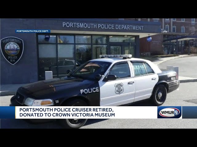 Portsmouth police cruiser retired, donated to Crown Victoria Museum