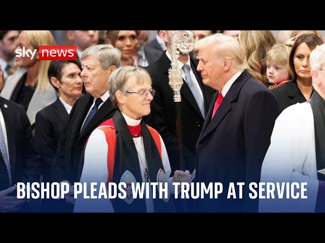 Bishop lectures Trump and Vance on 'mercy' for immigrants and LGBT+ community