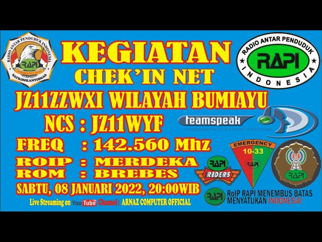 🔴 Menyapa Teman SeNusantara Melalui Chek In RAPI Brebes #TutorialLaptopComputer