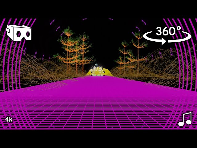 360° psychedelic trance VR music video