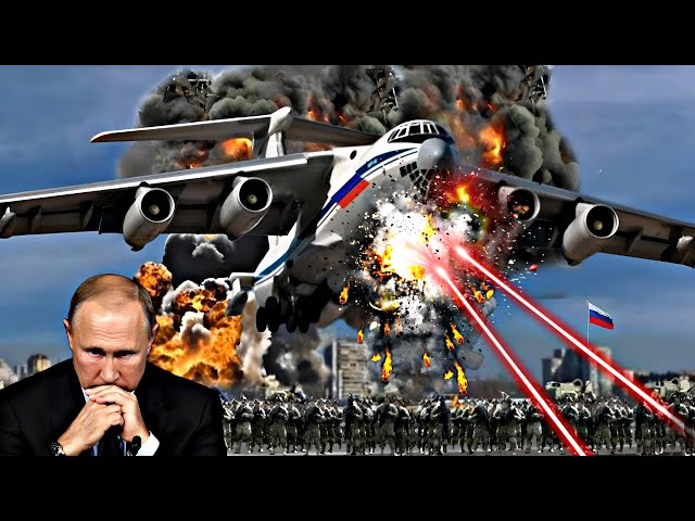 10 minutes ago! Russian IL-96 Aircraft Carrying 49 Russian Military Generals Blown Up By Ukraine!