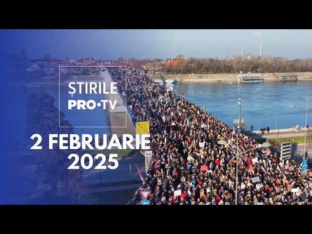 Știrile PRO TV - 2 Februarie 2025