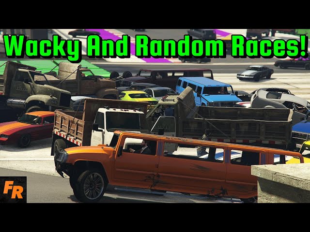 Wacky And Random Races! - Gta 5 Racing Live