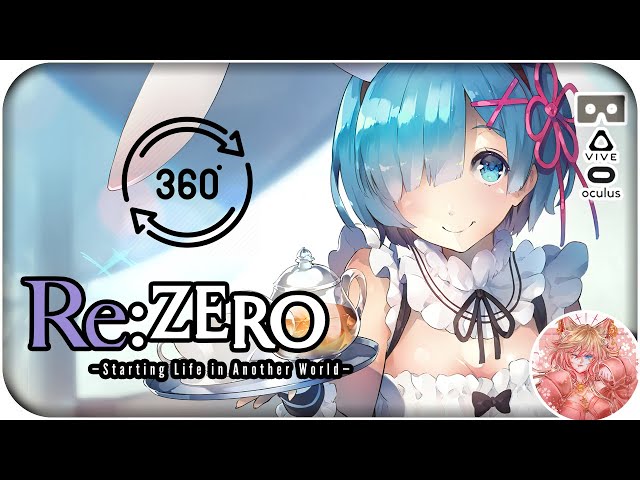 Spend the night with Rem [8D ASMR] Little Elitty 360 VR