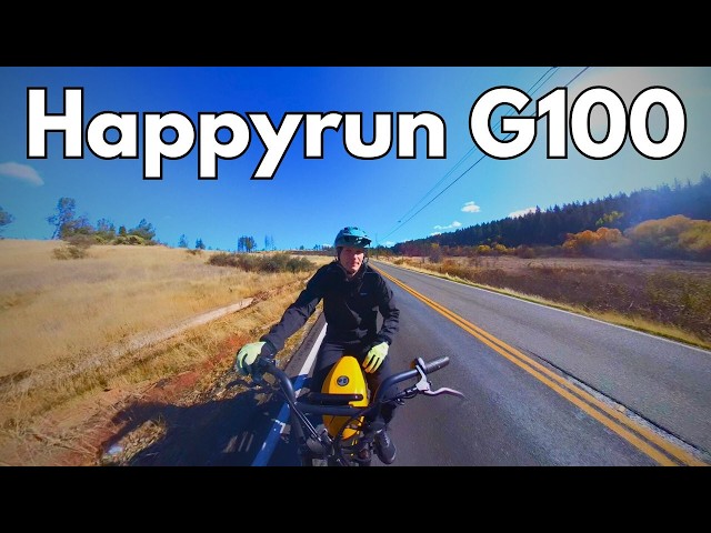 Happyrun G100 - Retro styling, dual batteries, only $1,499!