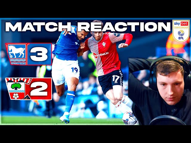 PLAYOFFS IT IS... 😪| Ipswich Town 3-2 Southampton | Match Reaction