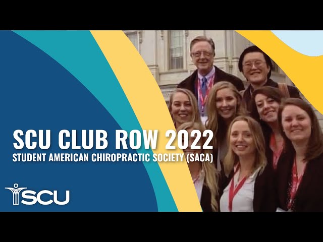 SCU Club Row 2022 Student American Chiropractic Society (SACA) Video