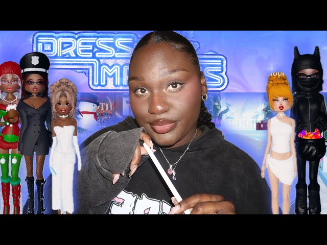 ASMR | Let's Play ROBLOX: DRESS TO IMPRESS **CHRISTMAS UPDATE**🎄