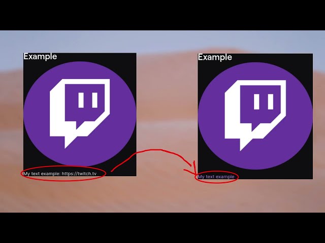 How to create hyperlinks in your Twitch Panels