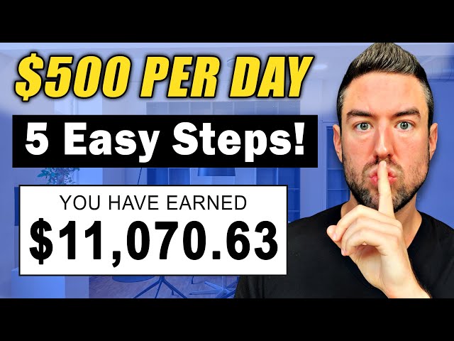 High Ticket Affiliate Marketing EXPLAINED: 5 Steps To $500+ PER DAY!