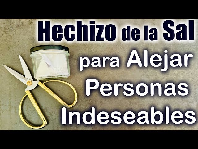 HECHIZO de la SAL para ALEJAR TERCERAS PERSONAS de TU RELACIÓN 💥 Muy Efectivo!!!