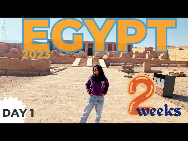 Egypt Trip 2023 | Day 1 | UAE to Egypt | Malayalam Vlog with English Subtitles | 2 Weeks Trip