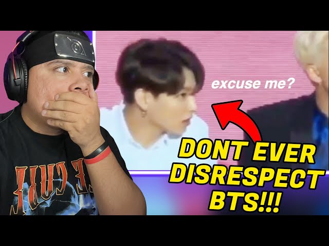 bts putting disrespectful people in their place | BTS REACTION