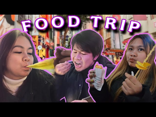 Food Trip sa Night Market ng Korea