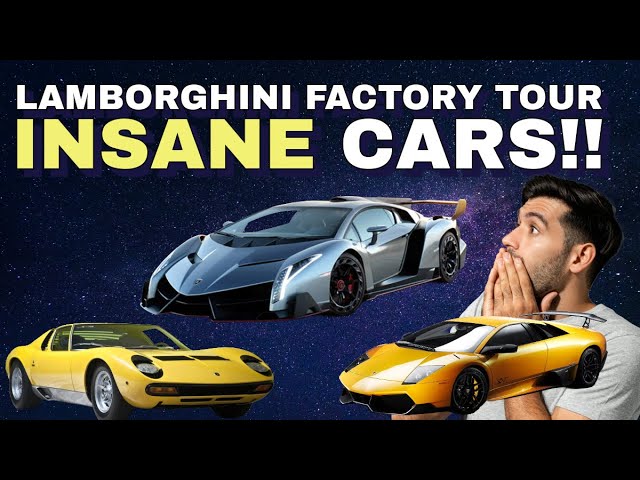 Lamborghini Factory Tour | Rare Lamborghinis & Exclusive Sneak Peek | Cinematic Car Content