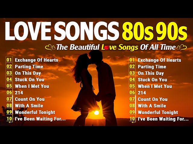 BEST OLD LOVE SONGS - Romantic Love songs 2025 - Beautiful Love Songs 80's 90's (Lyrics) #1