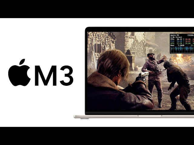 15" MacBook Air M3 (24GB RAM): Testing 15 games