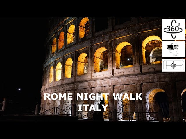 Rome Italy | One of the Most visited Cities in the World | 360° VR Full Immersion