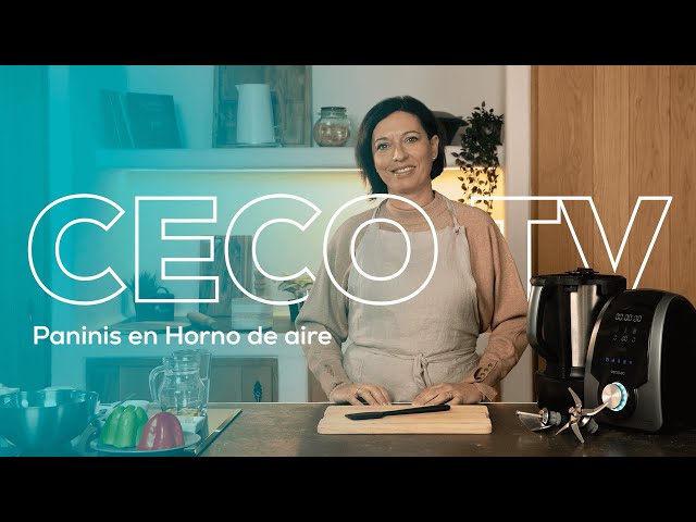 CecoTV - Panini en Horno de aire Bake&Fry Touch