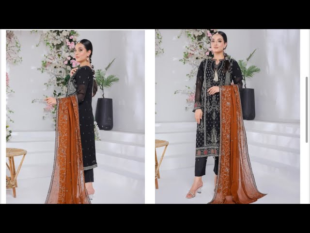 Eid collection original Pakistani Bin Hamid luxury Shipon dress 01748152640