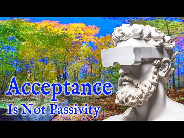 Acceptance is Not Passivity. It is an Active Choice. | Virtual Reality / VR180