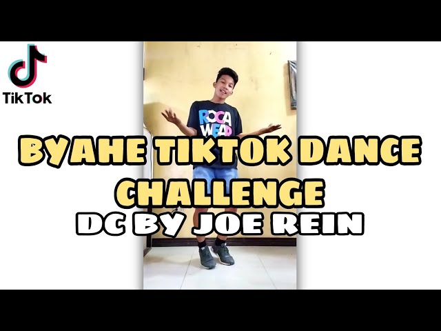 BYAHE TIKTOK DANCE CHALLENGE | DC BY JOE REIN | CREDITS TO JENZEN GUINO SONG COVER