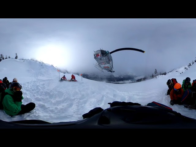 Revelstoke Heli Ski - Helicopter pickup R0010132 er 360° Video