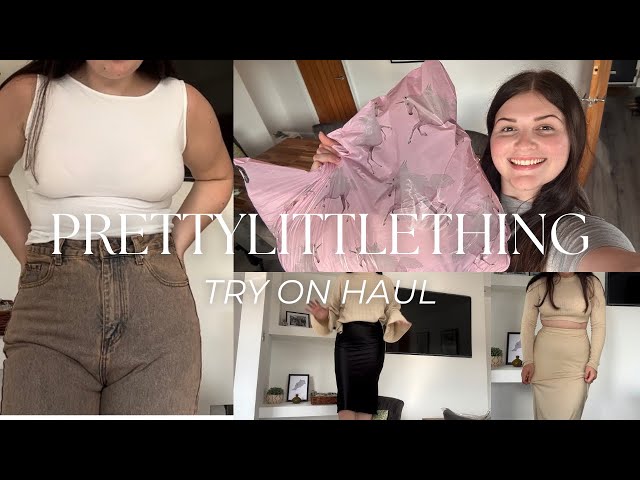 PRETTY LITTLE THING TRY ON HAUL | AUTUMN/WINTER HAHL SIZE 10/12