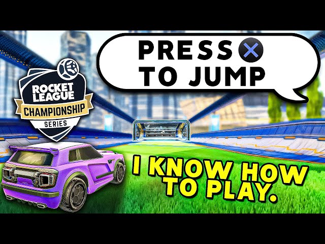 I TRAPPED pro players in the Rocket League tutorial... here's what happened