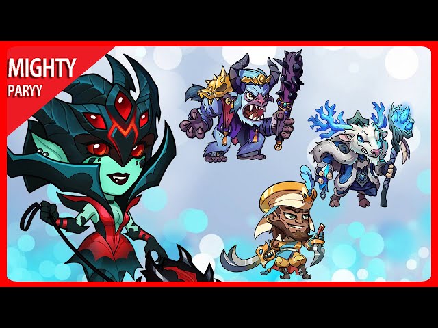 Mighty Party - Heroes combine with Arachne, making enemies unable to attack