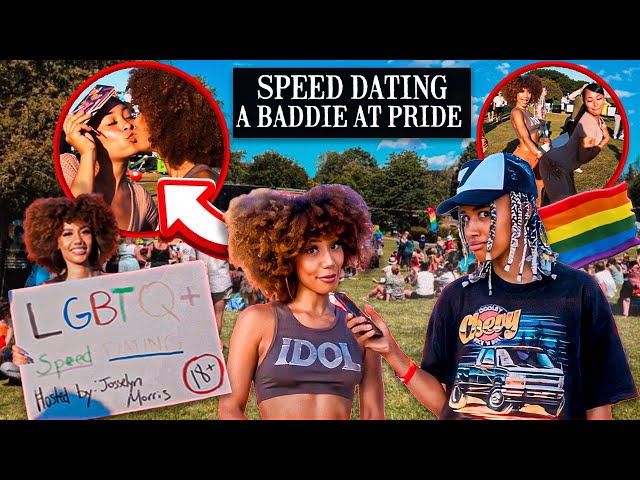 SPEED DATING A BADDIE AT PRIDE‼️🏳️‍🌈🤪