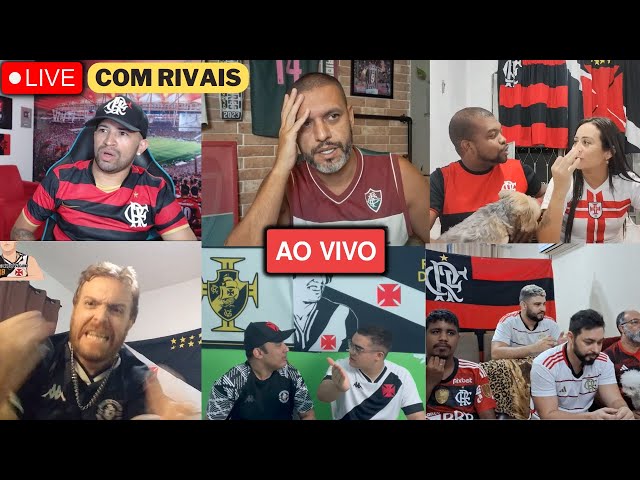 LIVE COM RIVAIS E MUITA RESENHA - PRÉ-JOGO  VASC0 X FLAMENGO E MUITO MAIS - VEMMM PRA LIVE