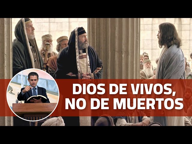 Dios no es Dios de muertos, sino de Vivos.