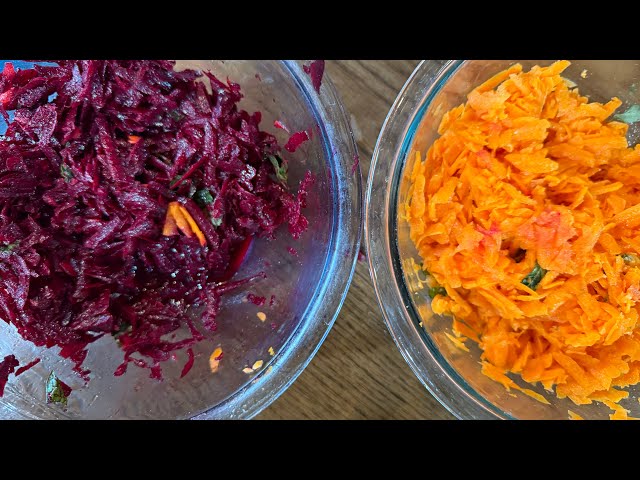 Shredded Carrot and Beet Salad from Disney’s Coco cookbook