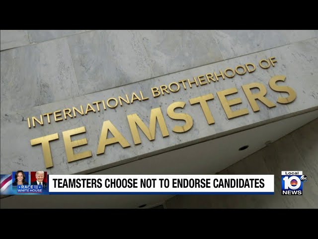 Teamsters Union refuses to endorse presidential candidate