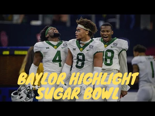 Baylor 96 Yard INT Return TD Vs Ole Miss | Sugar Bowl | HD