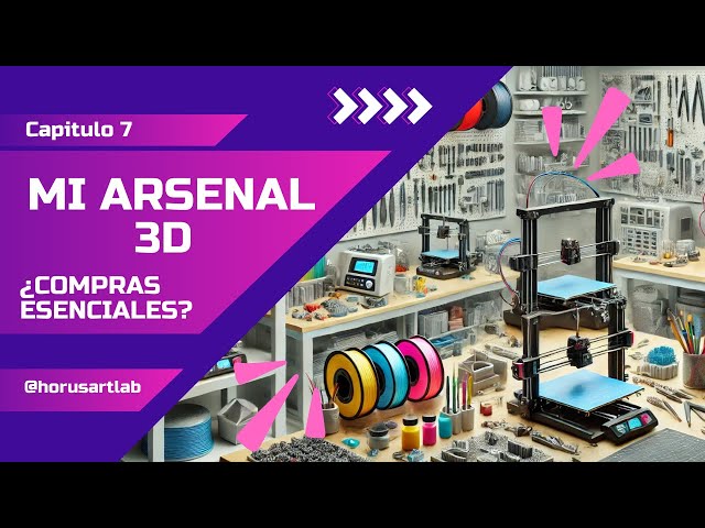 TODO lo que he COMPRADO por la Impresora 3D | Capítulo 7