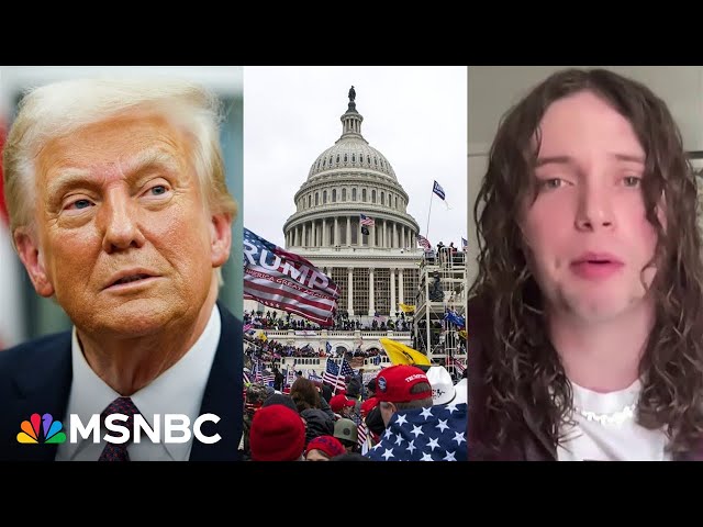 'Death threats by the minute’: Capitol rioter’s son who turned in father reacts to pardon