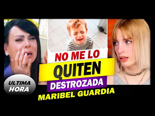 😭"𝗡𝗢 𝗠𝗘 𝗔𝗟𝗘𝗝𝗘𝗡 𝗔 𝗠𝗜 𝗡𝗜𝗘𝗧𝗢" Destrozada Maribel Guardia 𝗻𝗼 𝘀𝗲 𝗲𝘀𝗽𝗲𝗿𝗼 𝗲𝘀𝘁𝗮 𝗺𝗮𝗹𝗮 𝗻𝗼𝘁𝗶𝗰𝗶𝗮😢