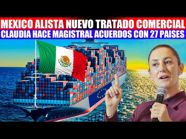 😳CLAUDIA SORPRENDE A LAS NACIONES CON ESTE NUEVO BLOQUE COMERCIAL CON 27 PAISES