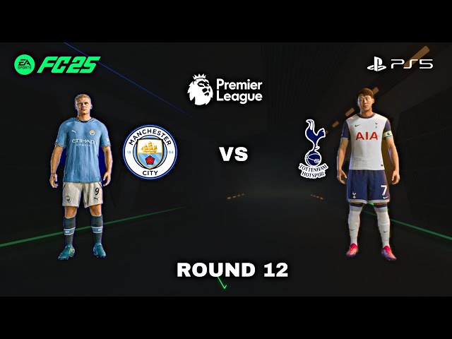 Fc25 - Manchester City vs Tottenham | Premier League | Ps5